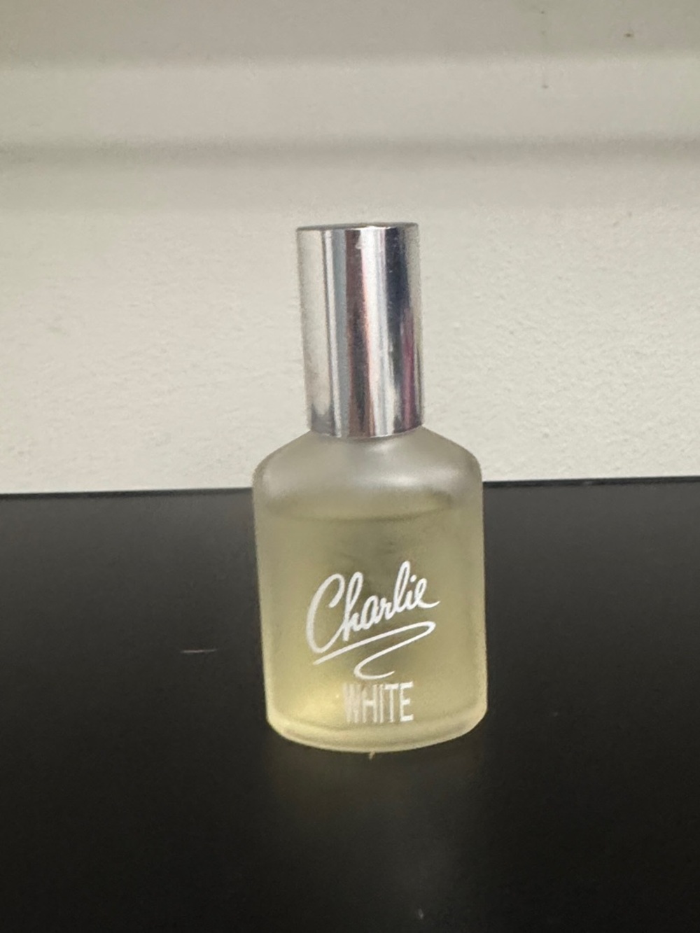 Charlies White Women's Fragrance - Yellow Glass Bottle with Silver Cap